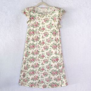 Rinexis Women's Pink Floral Rose Cottagecore Farmhouse Midi Dress Size‎ XS